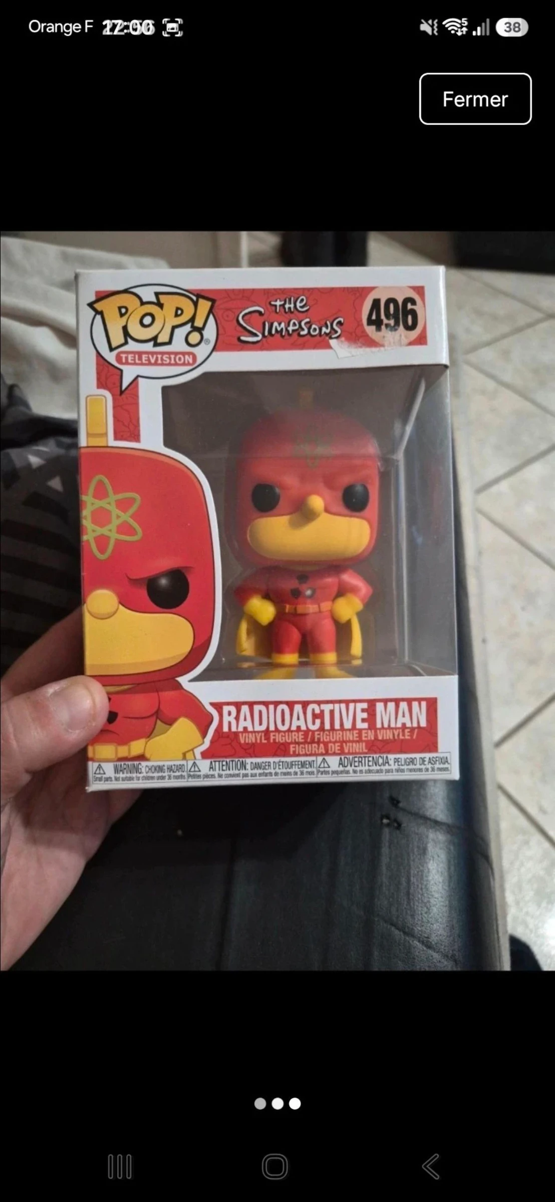 Pop Simpson radioactive man 